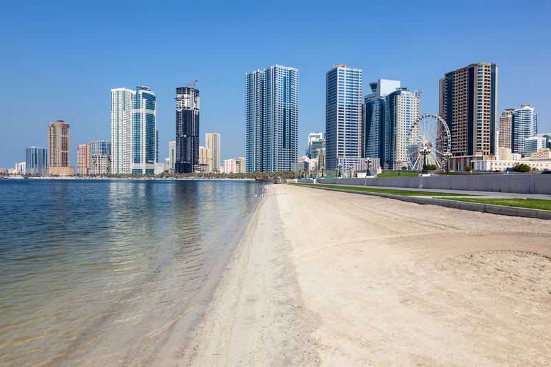 Dubai Holiday Package from Delhi Pune Mumbai India- view of Dubai from the coast