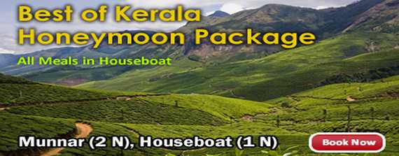 Kerala Honeymoon Package - Kerala Honeymoon Offers by Travel Titli from Delhi Pune Mumbai India