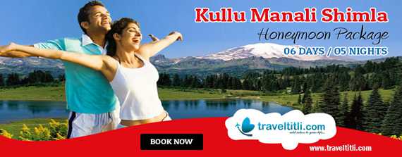Kullu Manali Shimla Honeymoon Package from Delhi Pune Mumbai India