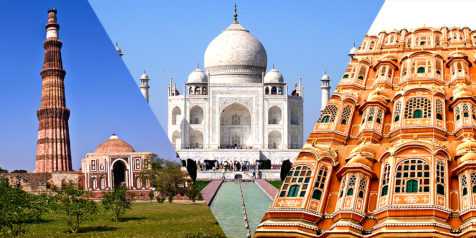 Golden Triangle Tour Package with Delhi Agra Jaipur Rajasthan Tour Package from Delhi Pune Mumbai India