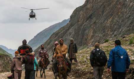 Amarnath Yatra Package by Helicopter from Delhi Pune Mumbai India
