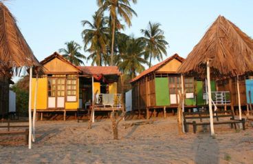 Beach Huts in Goa Tour Packages from Delhi Pune Mumbai India